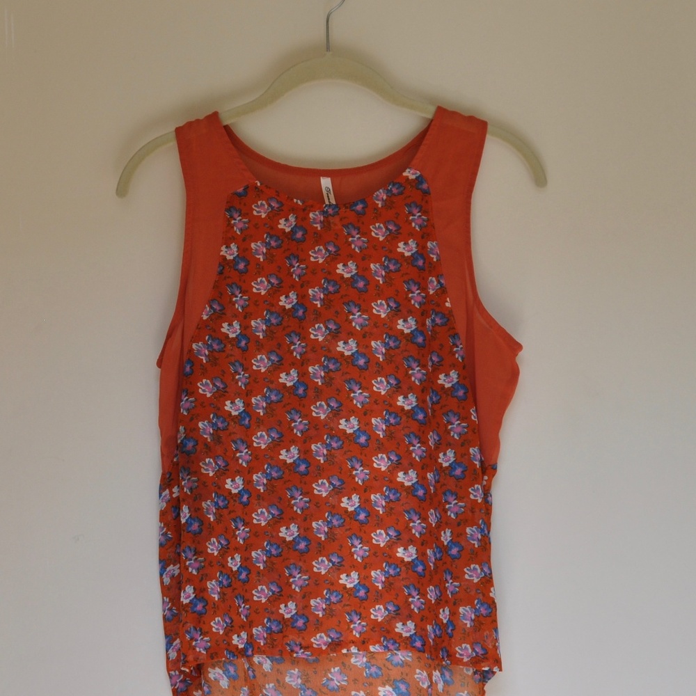 Girls Flower Blouse